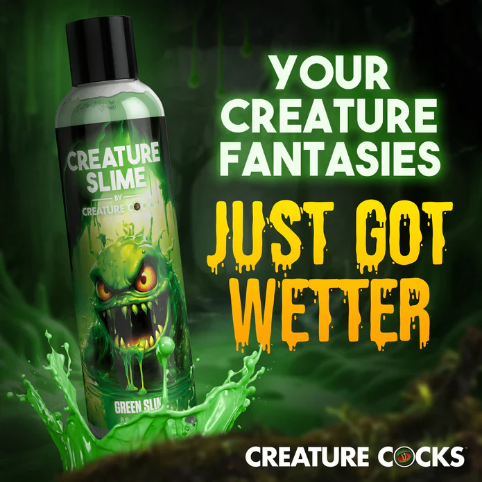 Creature Slime Green Slime Water-Based Lubricant 4oz - Image 3