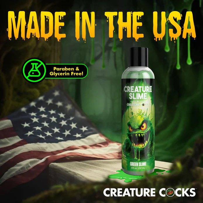 Creature Slime Green Slime Water-Based Lubricant 4oz - Image 5