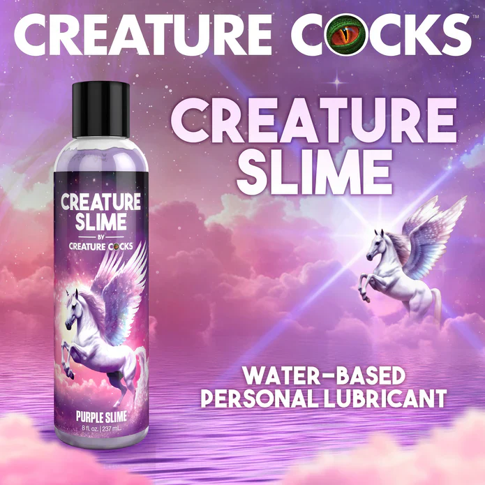 Creature Slime Purple Slime Water-Based Lubricant 8oz - Image 2