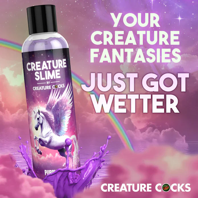 Creature Slime Purple Slime Water-Based Lubricant 8oz - Image 3