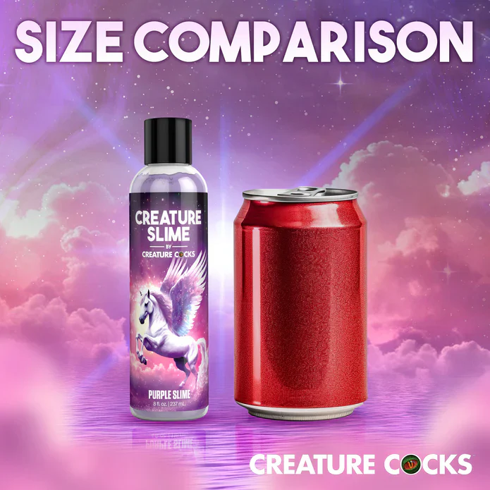 Creature Slime Purple Slime Water-Based Lubricant 8oz - Image 6