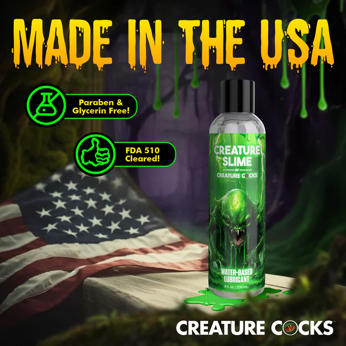 Creature Slime Water-Based Lubricant 8oz - Image 4