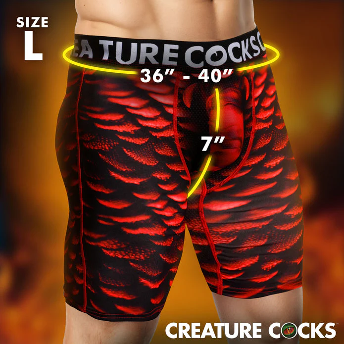 Creature Wear Horny Devil Demon Boxer Shorts - Image 8