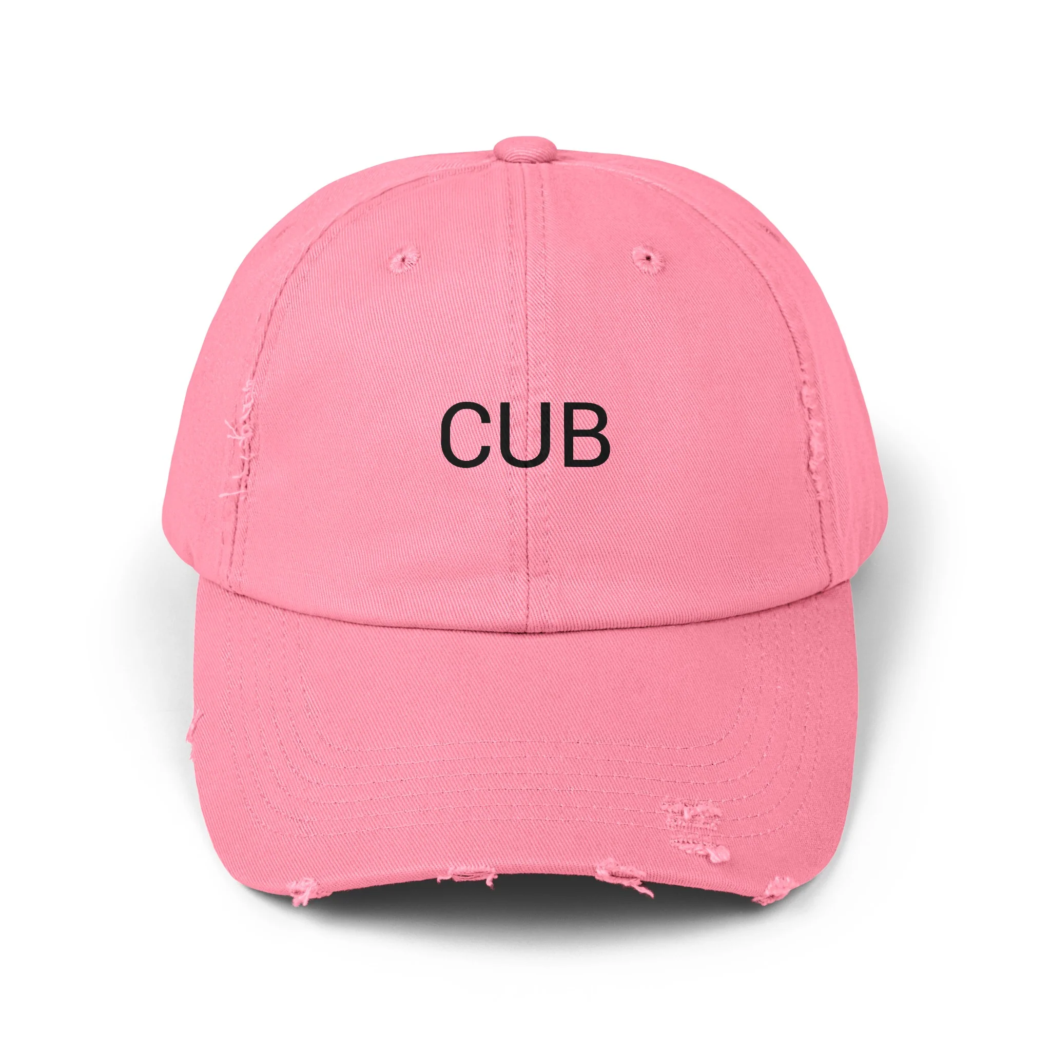 CUB Distressed Cap in 6 colors - Image 6
