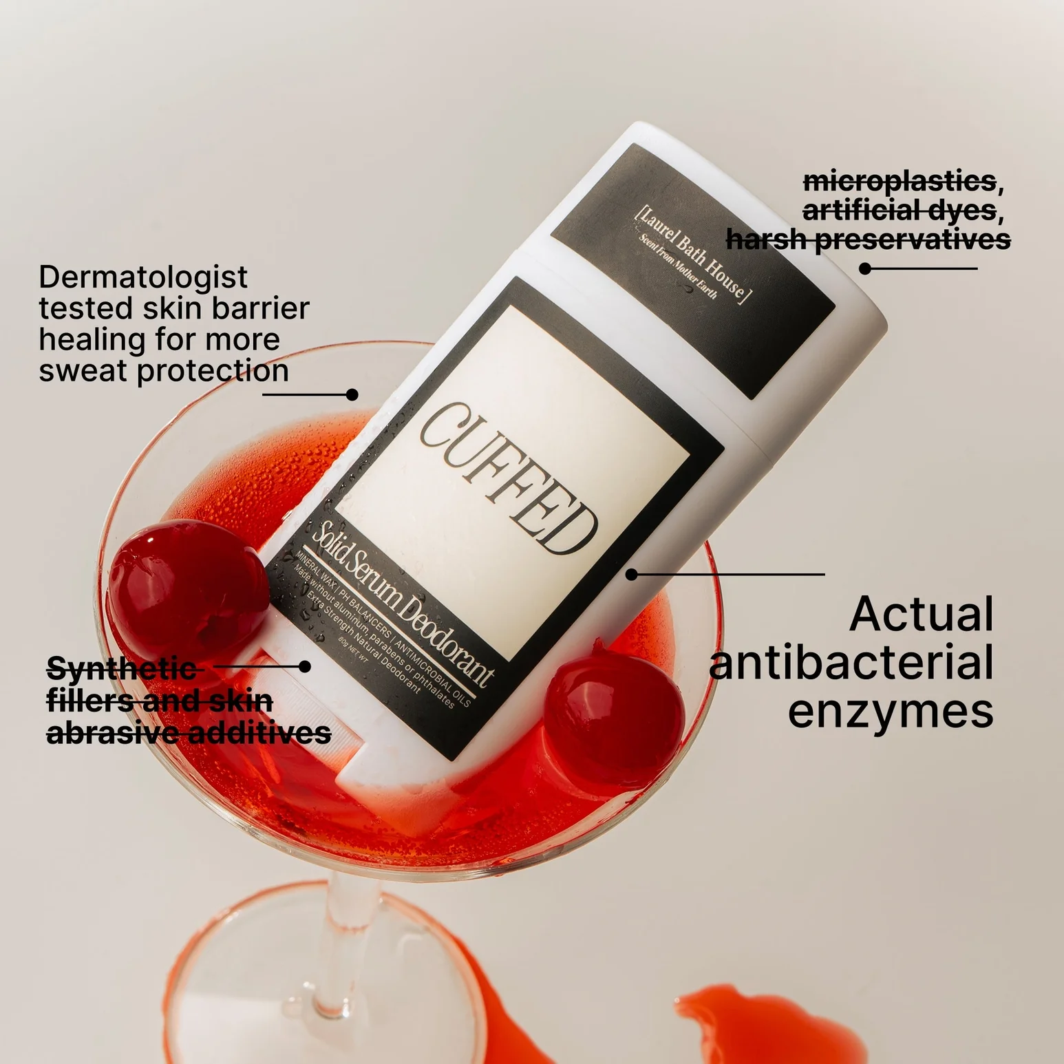 CUFFED Solid Serum Deodorant BY LAUREL BATH HOUSE - Image 4