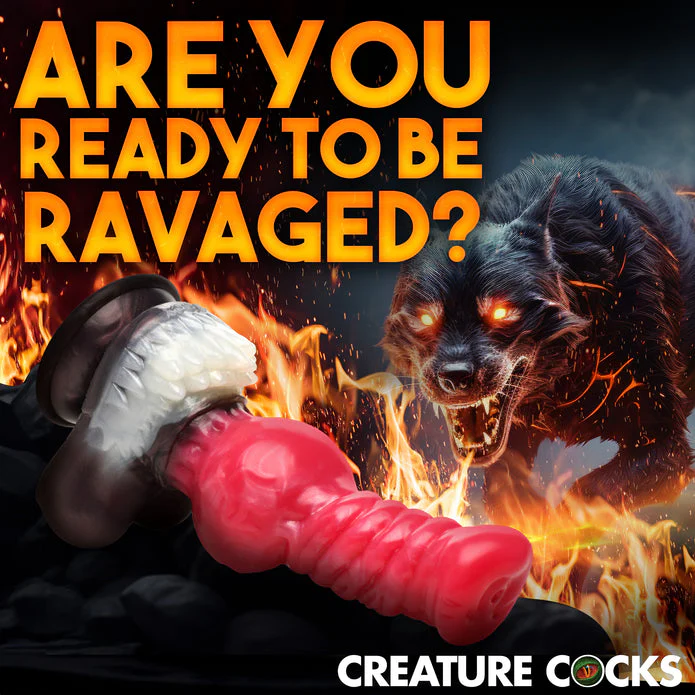 Creature Cocks Cujo Canine Silicone Dildo - XLarge - Image 8