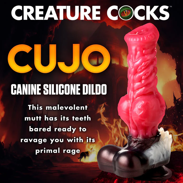 Creature Cocks Cujo Canine Silicone Dildo - XLarge - Image 9