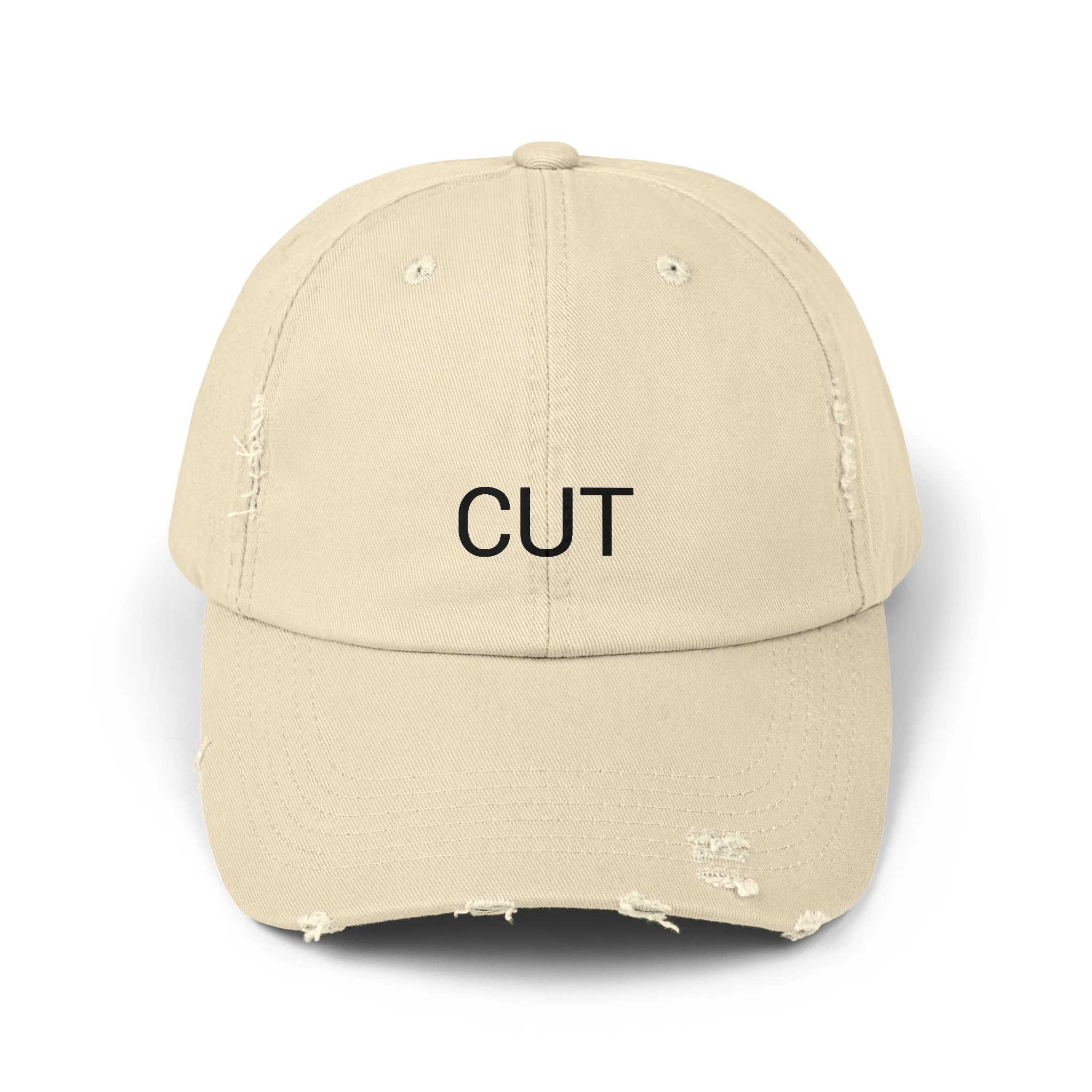 CUT Distressed Cap in 6 colors - Image 6