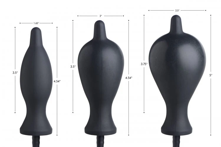 Dark Inflator Inflatable Anal Plug - Image 4