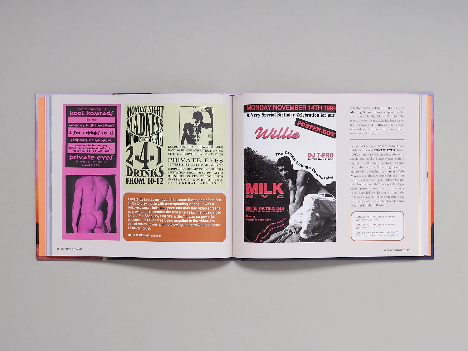 DAVID KENNERLEY , GETTING IN: NYC Club Flyers from the Gay 1990s - Image 11