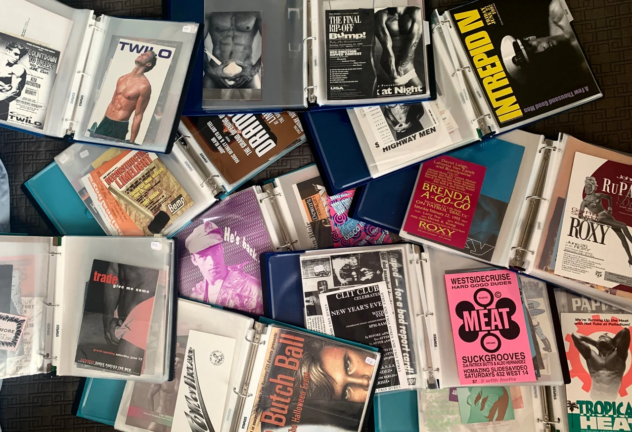 DAVID KENNERLEY , GETTING IN: NYC Club Flyers from the Gay 1990s - Image 13