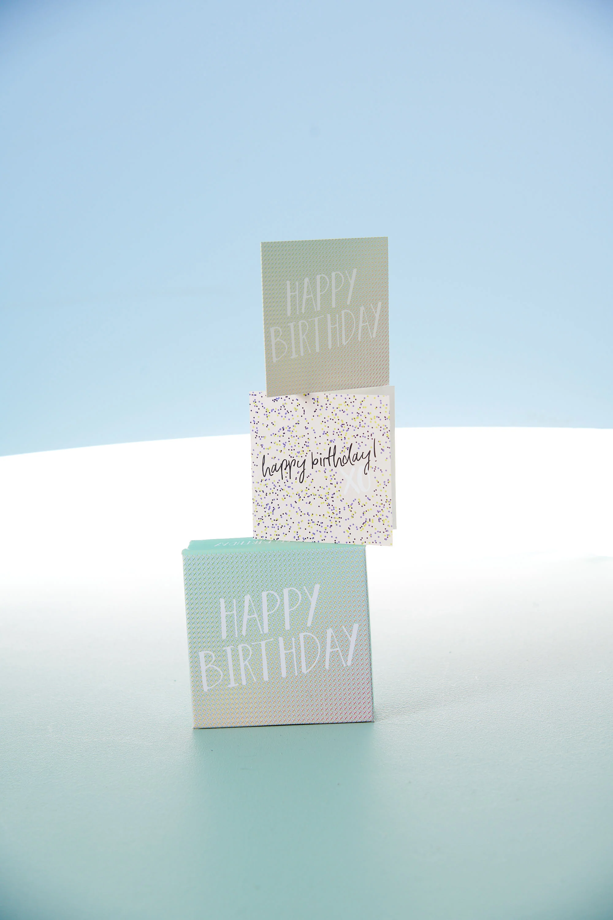Daydream Birthday Mini FlipTop Notecard Box