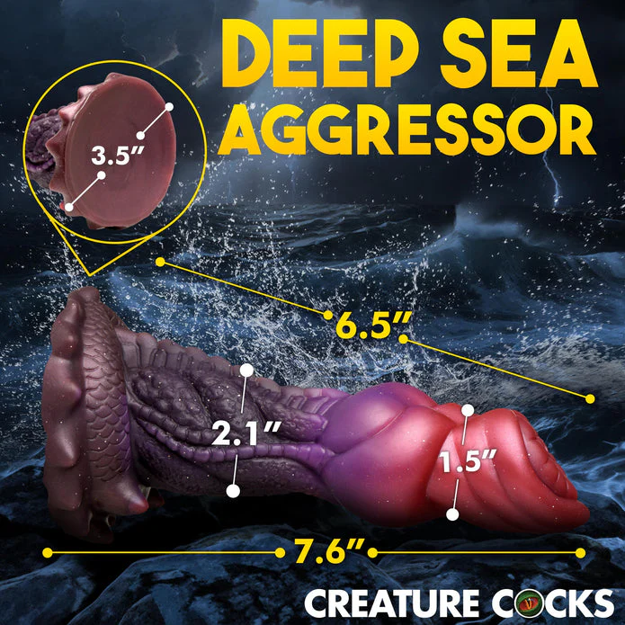 Deep Diver Silicone Dildo  by Creature Cocks - Image 4