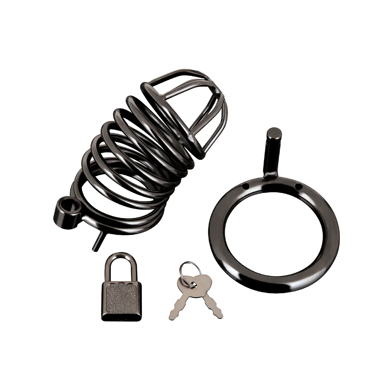 Deluxe Chastity Cock Cage by Blue Line - Image 4