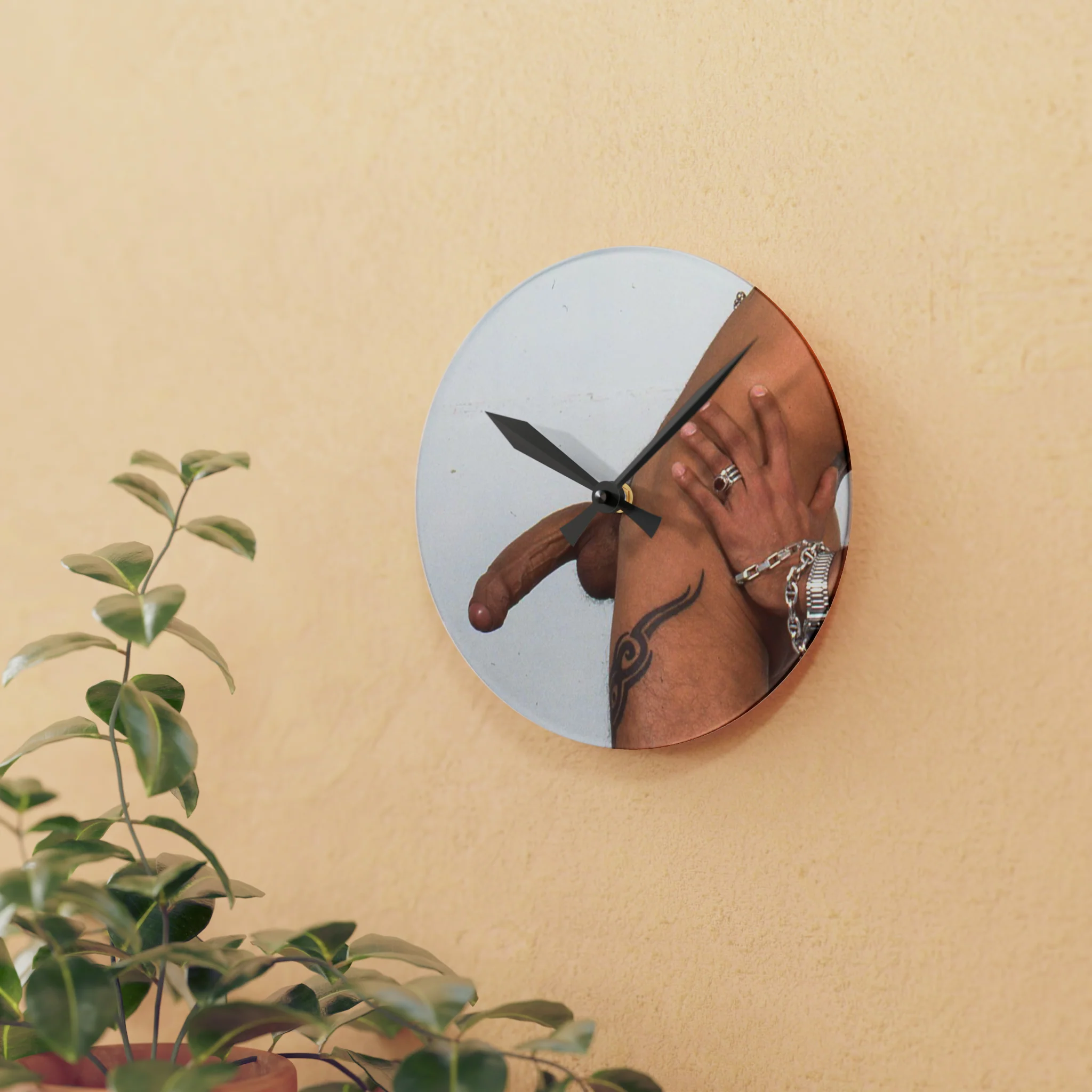 DICK TIME Wall Clock by CHUCK X CULTUREEDIT - Image 3