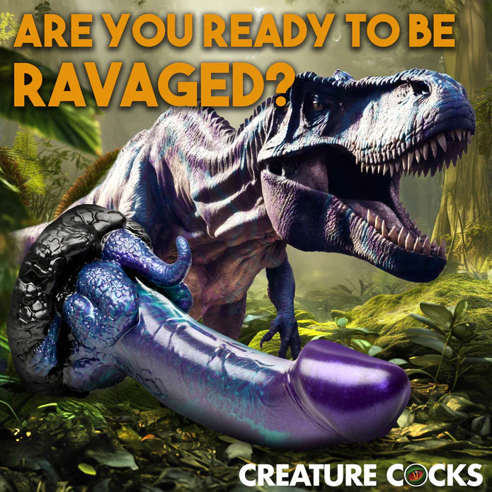 Dino Dick Dinosaur Silicone Dildo - Image 3