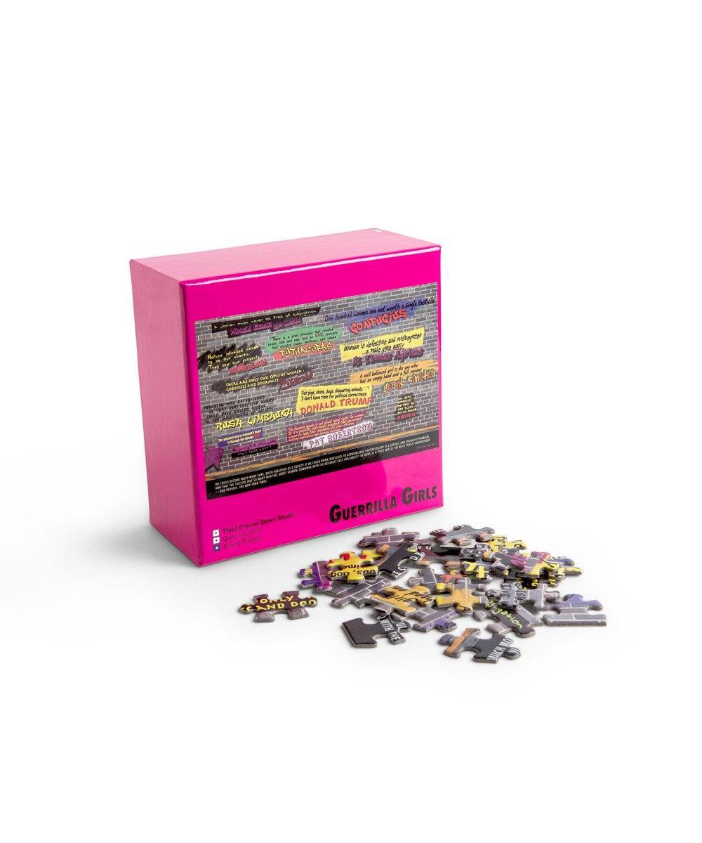 Disturbing The Peace Jigsaw Puzzle by Guerrilla Girls  Third Drawer Down - Image 2