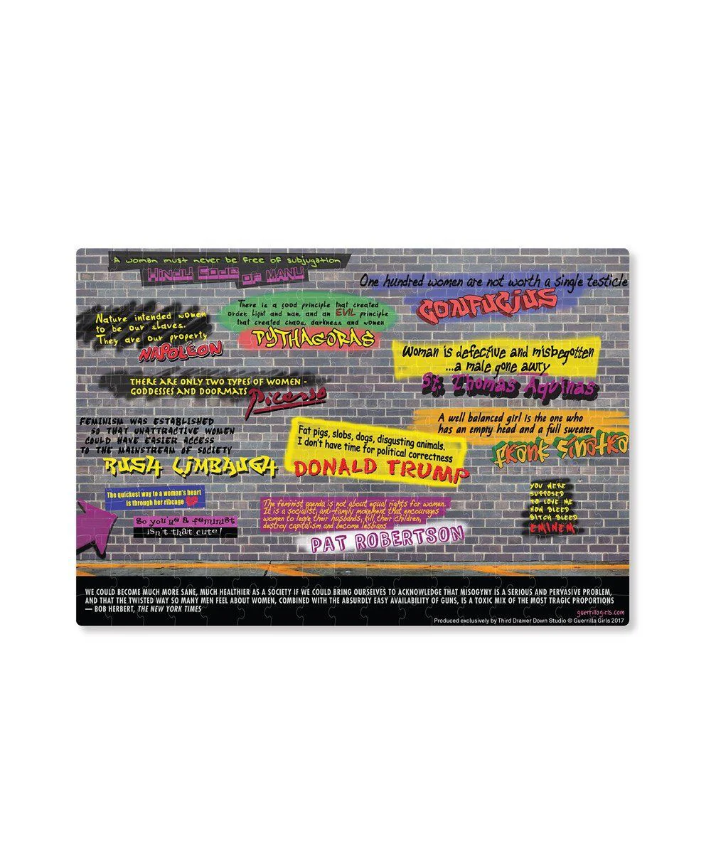 Disturbing The Peace Jigsaw Puzzle by Guerrilla Girls  Third Drawer Down - Image 3