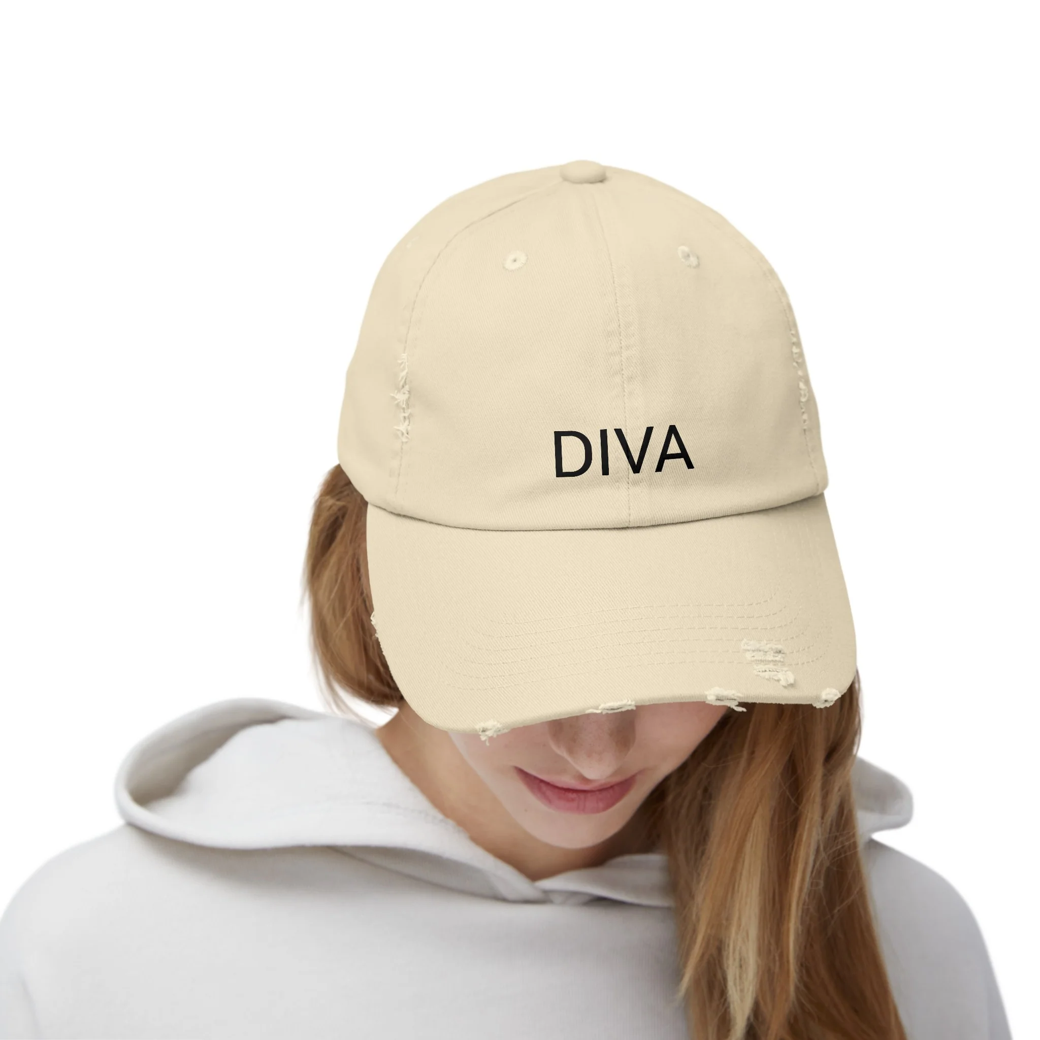 DIVA Distressed Cap in 6 colors - Image 10
