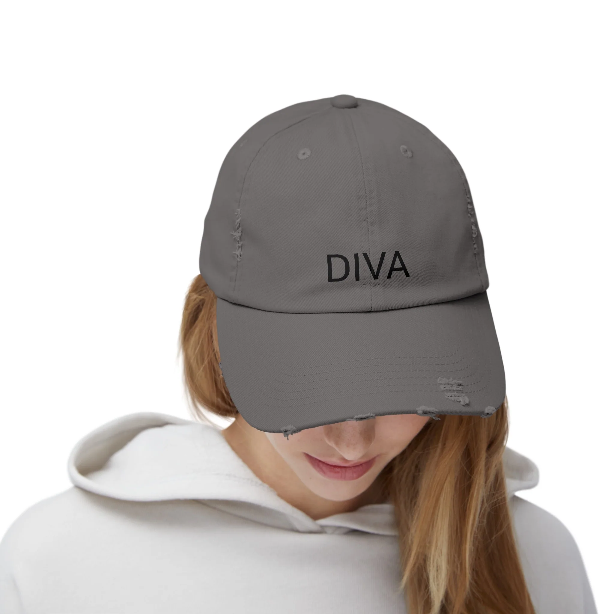 DIVA Distressed Cap in 6 colors - Image 22