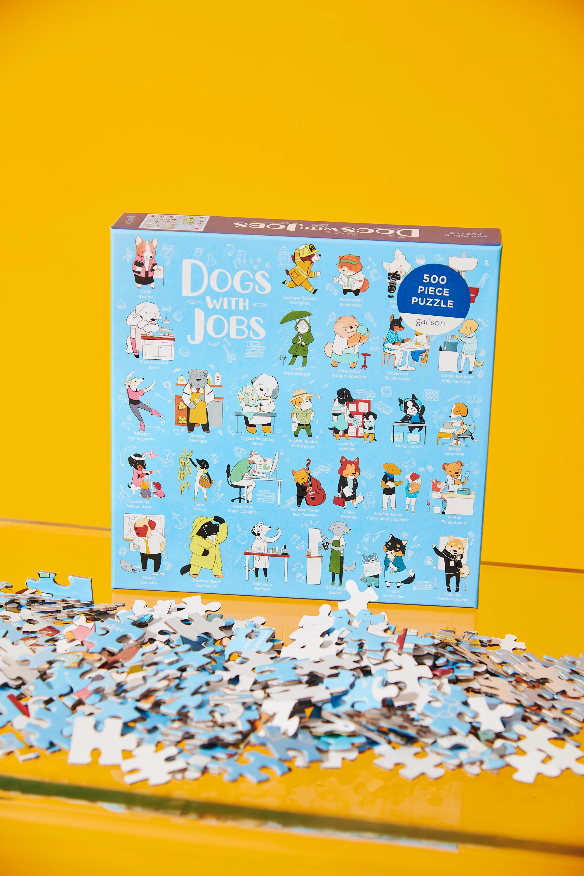 Dogs With Jobs 500 Piece Jigsaw Puzzle - Image 2