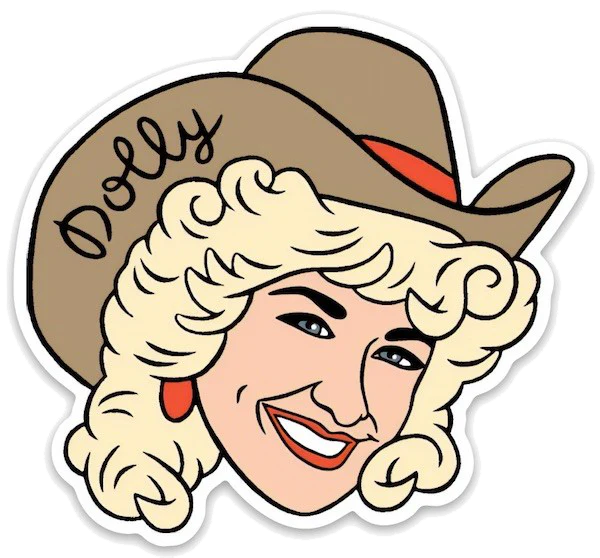 Dolly Parton Sticker by The Found - Image 4