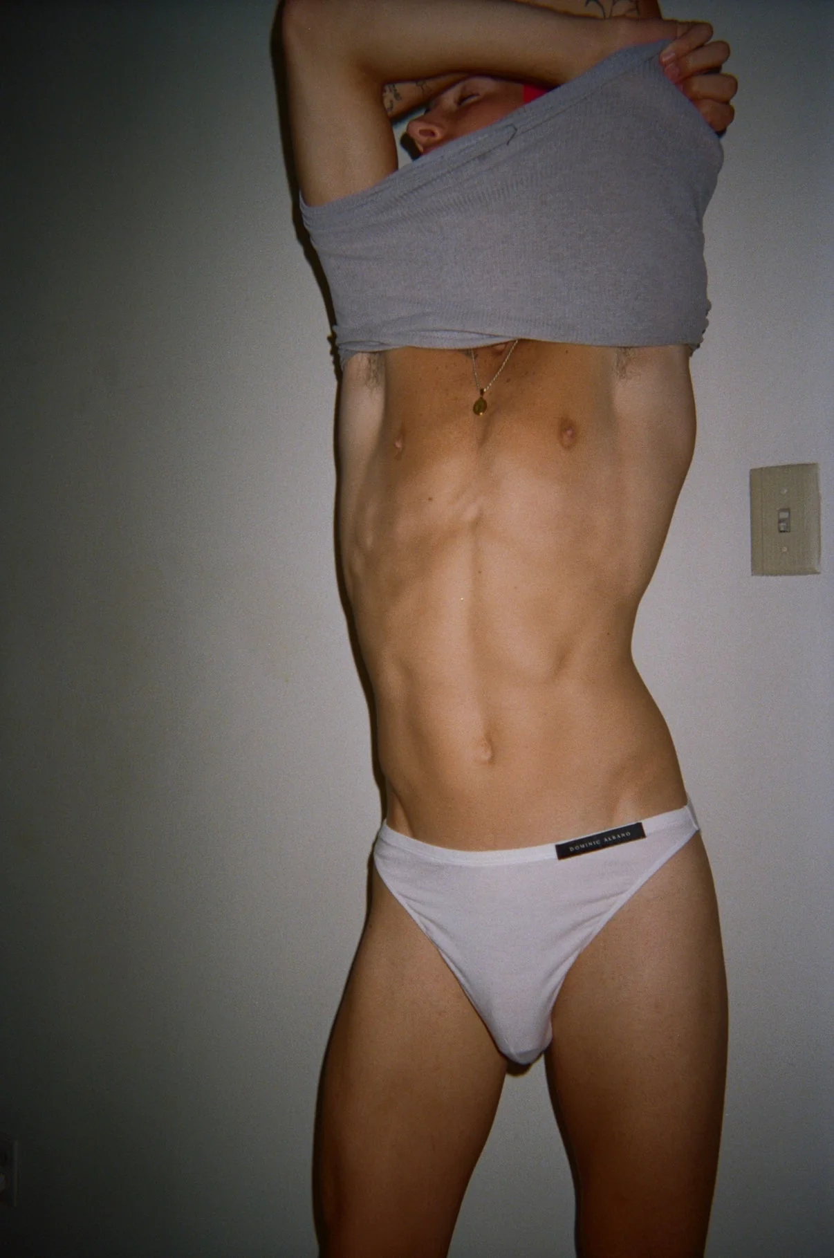 Dominic Albano Tencel Bikini Brief - White - Image 4