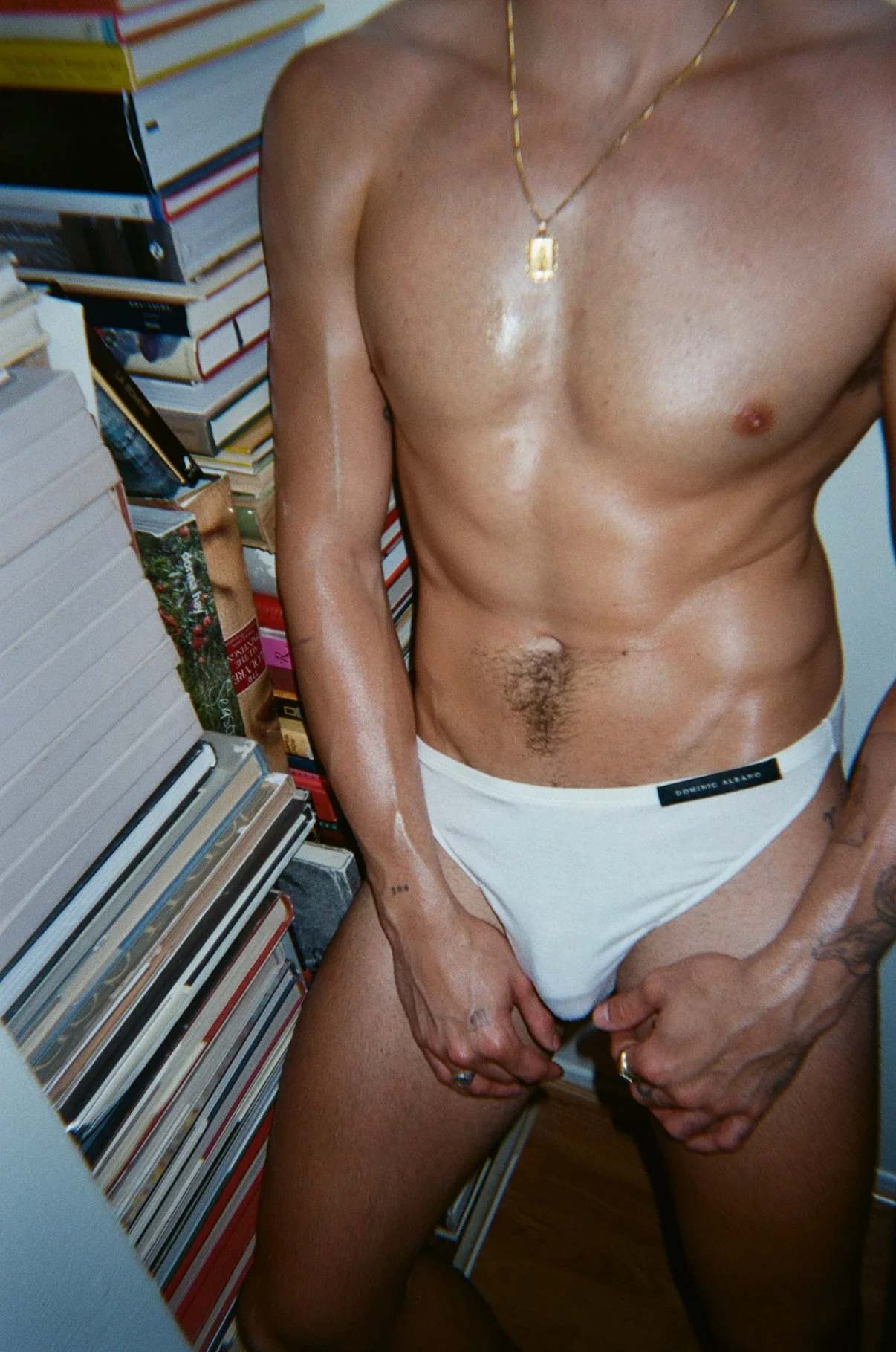 Dominic Albano Tencel Bikini Brief - White - Image 6
