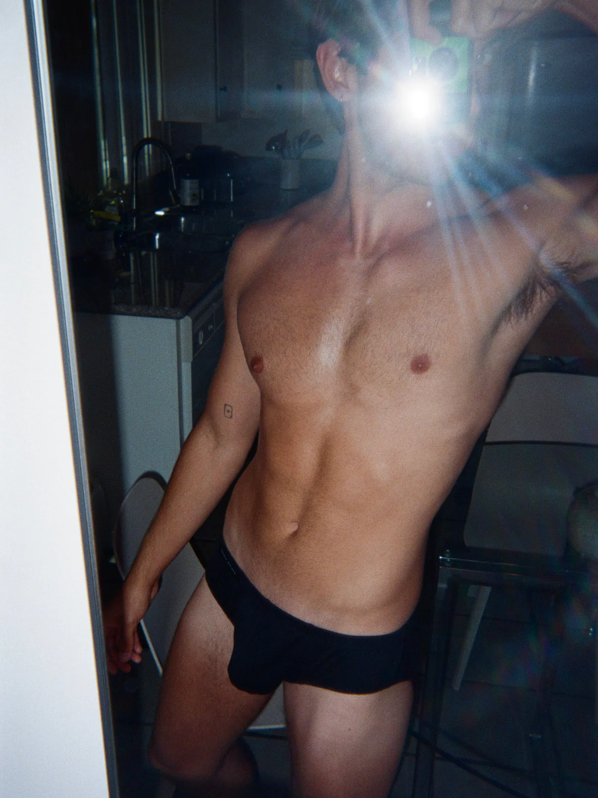 Dominic Albano Tencel Brief - Black - Image 3