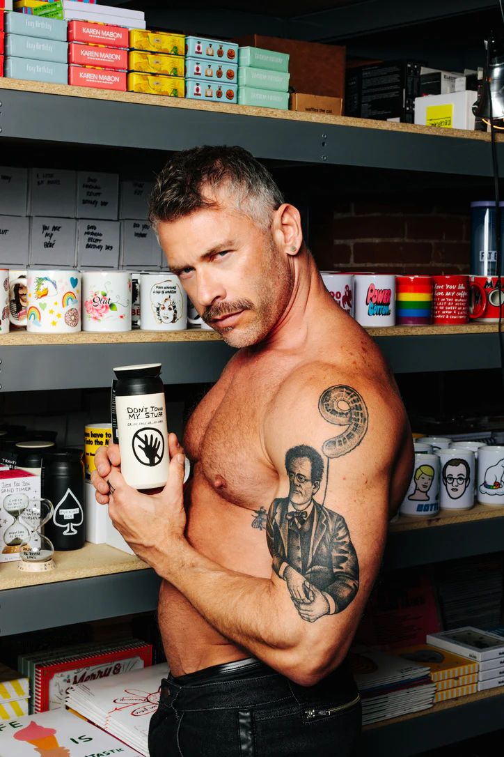 Don't Touch My Stuff Travel Tumbler by David Shrigley x Third Drawer Down - Image 2