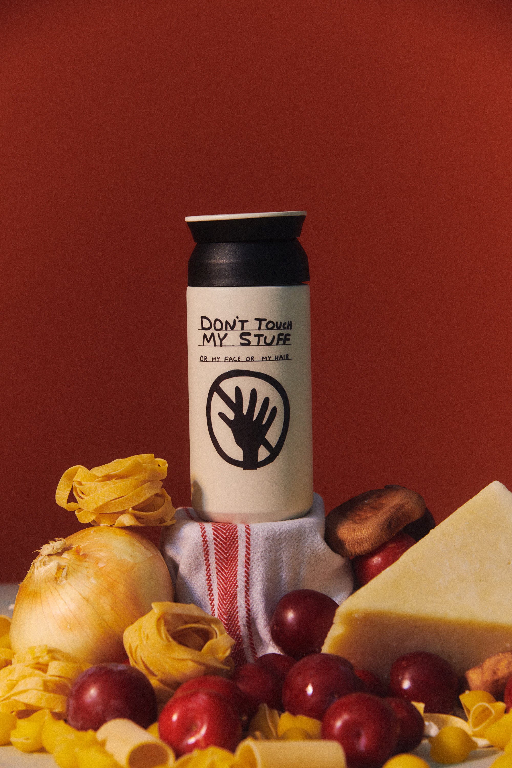 Don't Touch My Stuff Travel Tumbler by David Shrigley x Third Drawer Down - Image 3