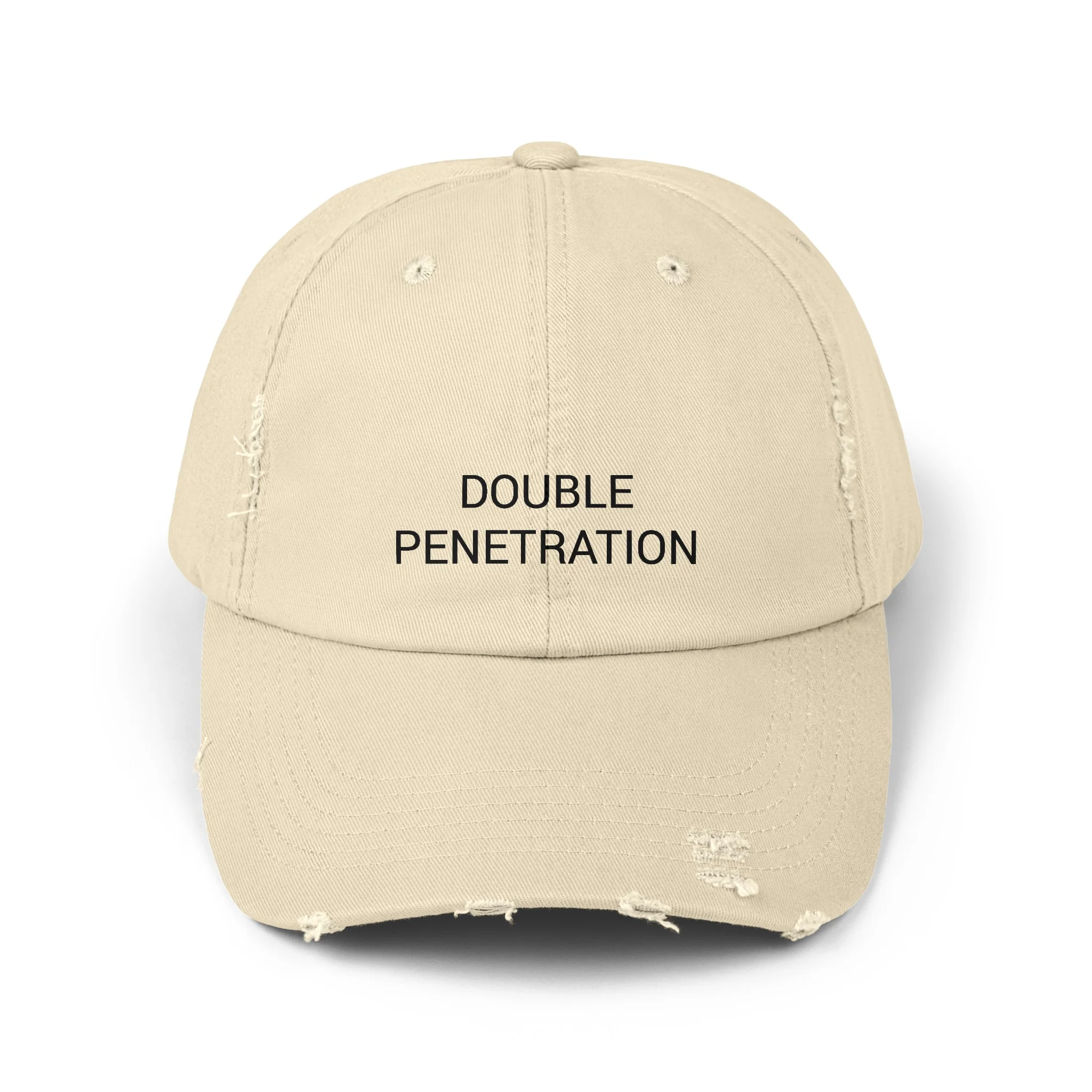 DOUBLE PENETRATION Distressed Cap in 6 colors - Image 6