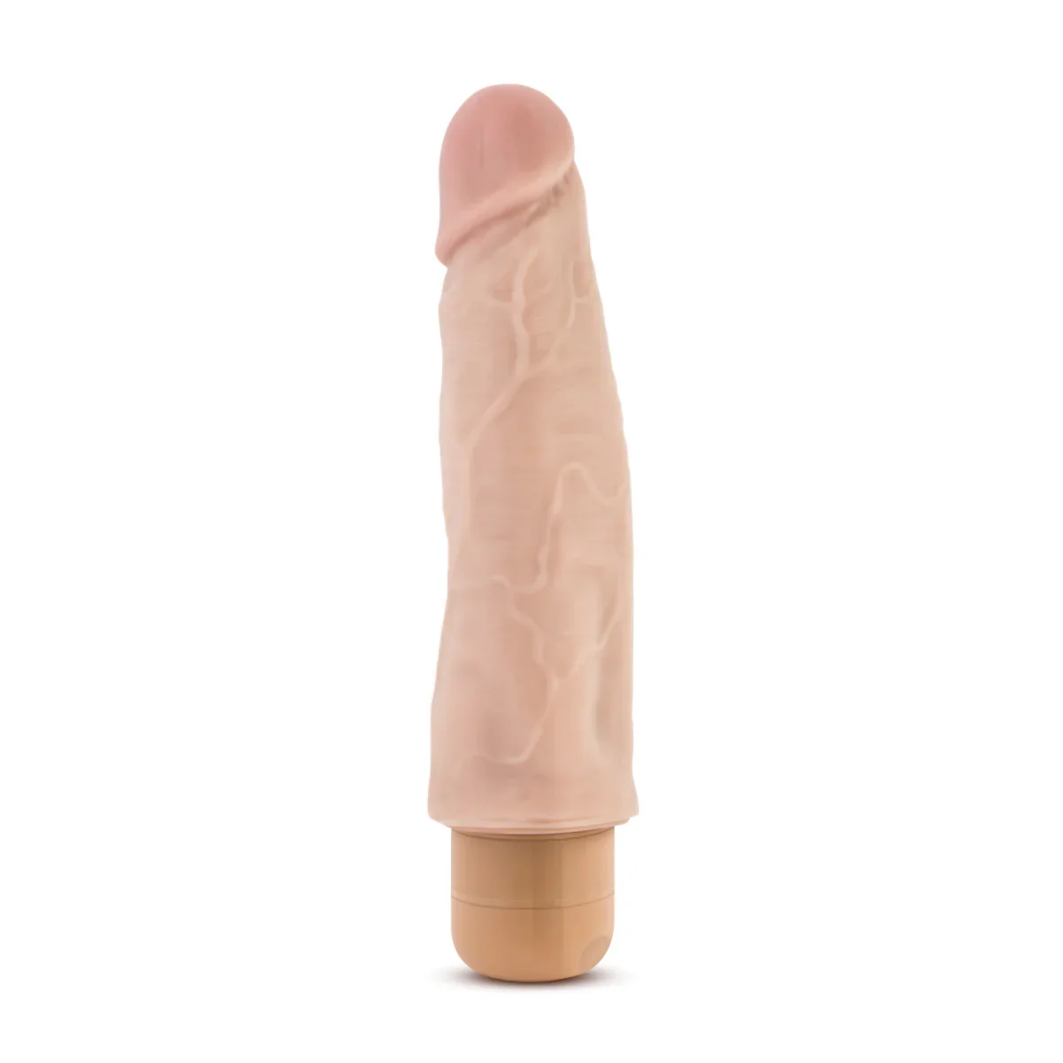 Dr. Skin Cock Vibe 14 Realistic Beige 8-Inch Long Vibrating Dildo - Image 5