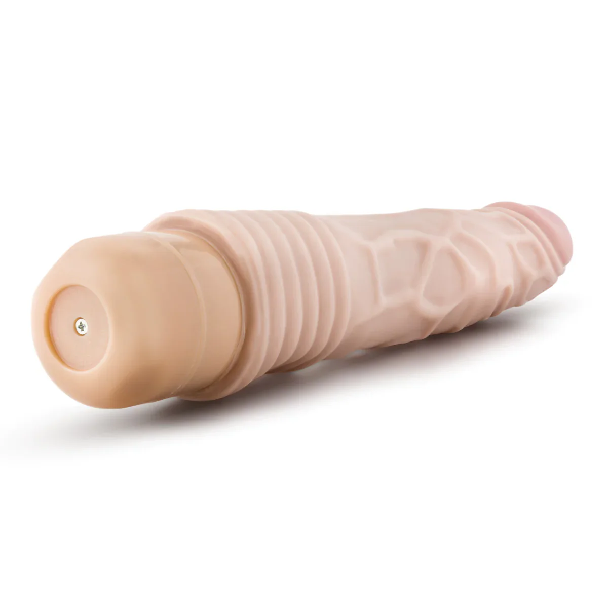 Dr. Skin Cock Vibe 2 Realistic Beige 9-Inch Long Vibrating Dildo - Image 6