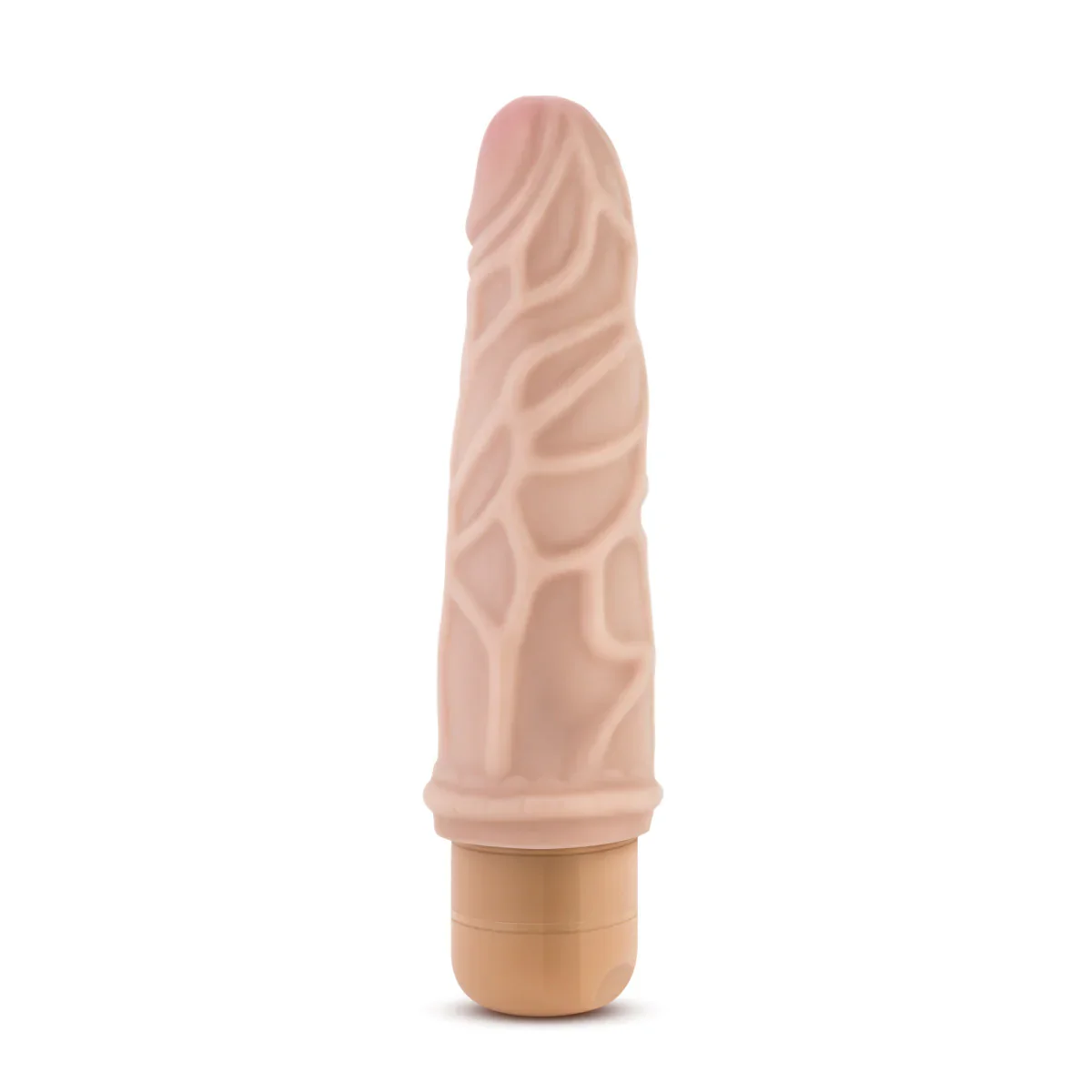 Dr. Skin Cock Vibe 3 Realistic Beige 7.25-Inch Long Vibrating Dildo - Image 6