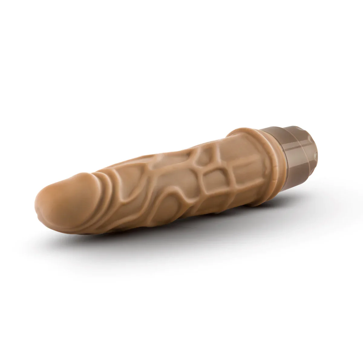 Dr. Skin Cock Vibe 3 Realistic Mocha 7.25-Inch Long Vibrating Dildo - Image 8