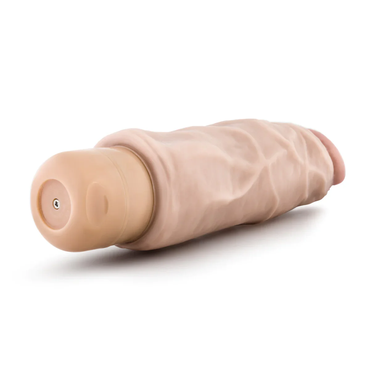 Dr. Skin Cock Vibe 9 Realistic Beige 7.5-Inch Long Vibrating Dildo - Image 5
