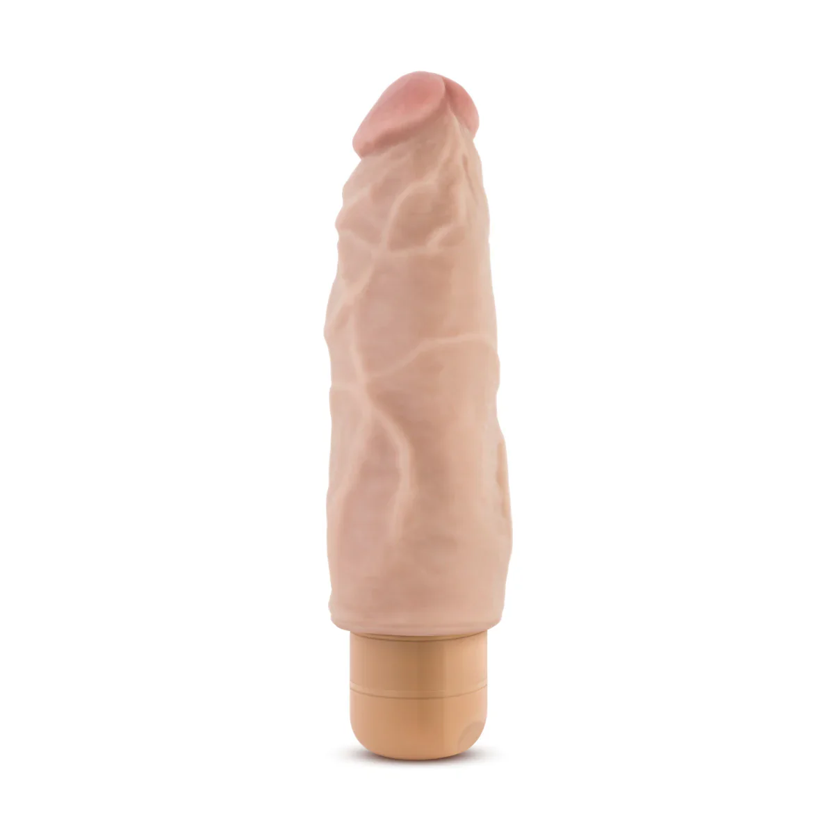 Dr. Skin Cock Vibe 9 Realistic Beige 7.5-Inch Long Vibrating Dildo - Image 8