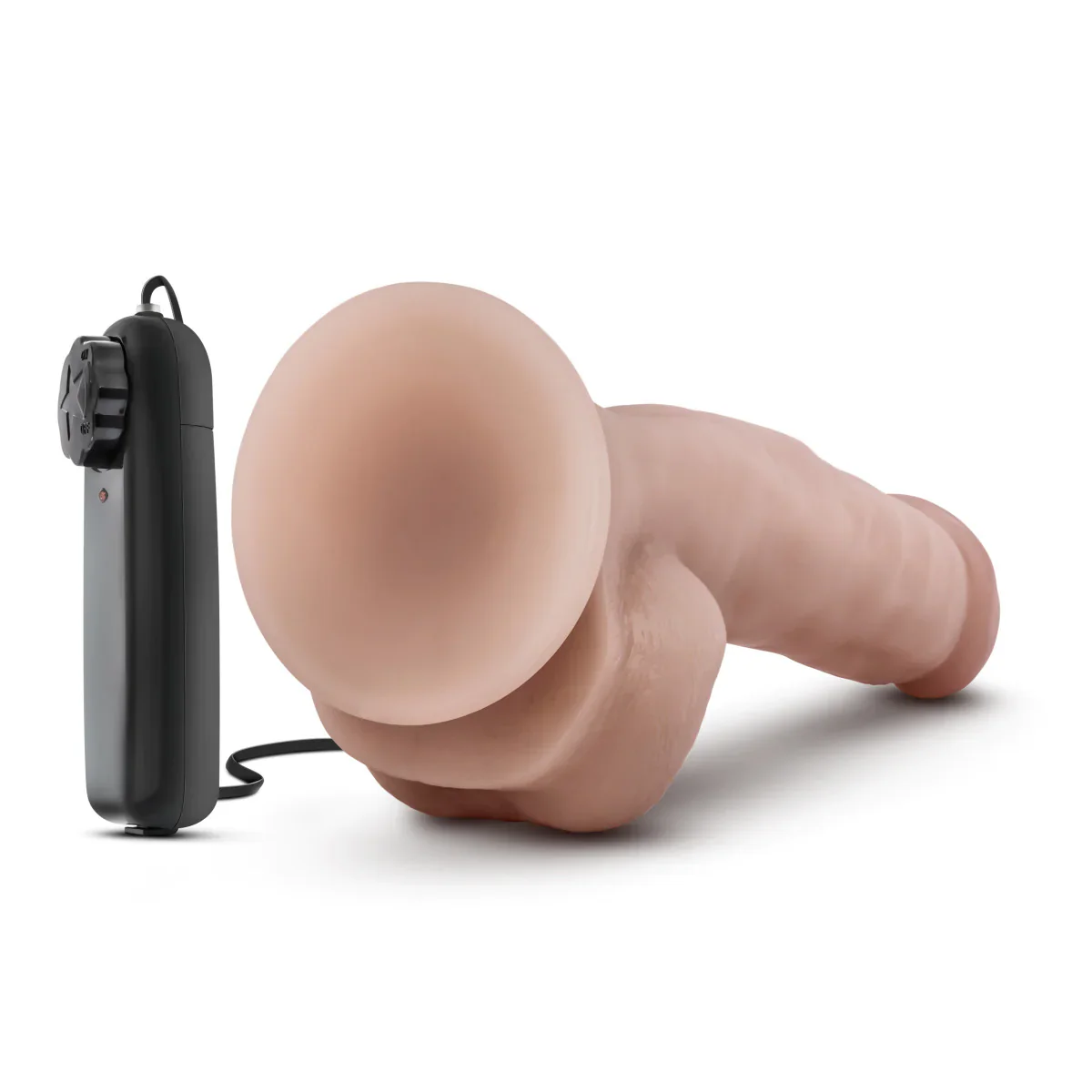 Dr. Skin Dr. Jay Realistic Vanilla 8.75-Inch Long Vibrating Dildo - Image 8