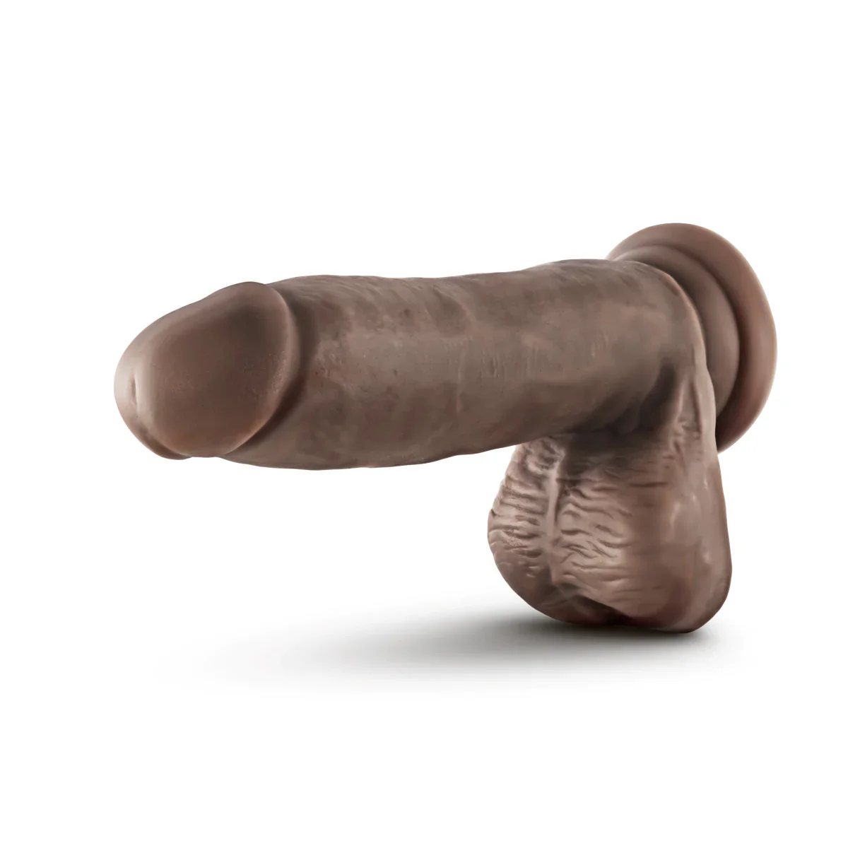 Dr. Skin Glide Realistic Chocolate 7-Inch Long Dildo - Image 7