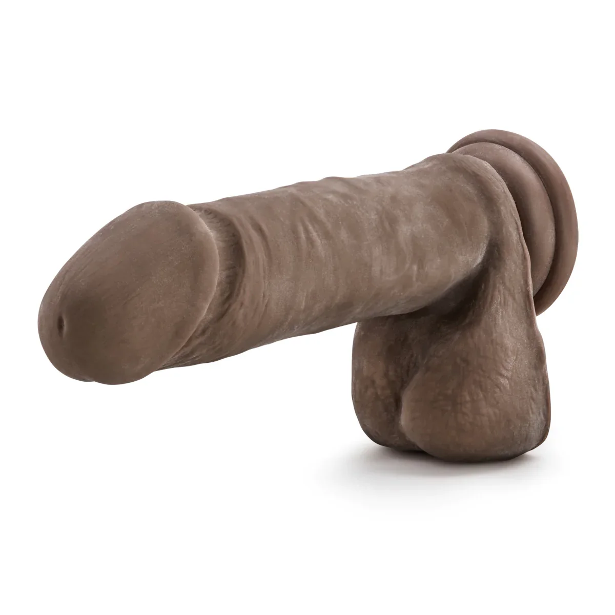 Dr. Skin Plus Realistic Chocolate 9-Inch Long Dildo - Image 8
