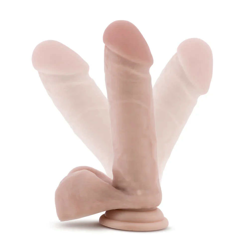 Dr. Skin Plus Realistic Vanilla 8-Inch Long Dildo - Image 4