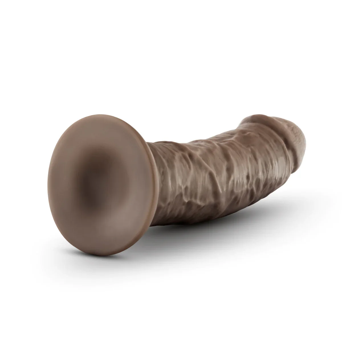 Dr. Skin Realistic Chocolate 8-Inch Long Dildo - Image 7