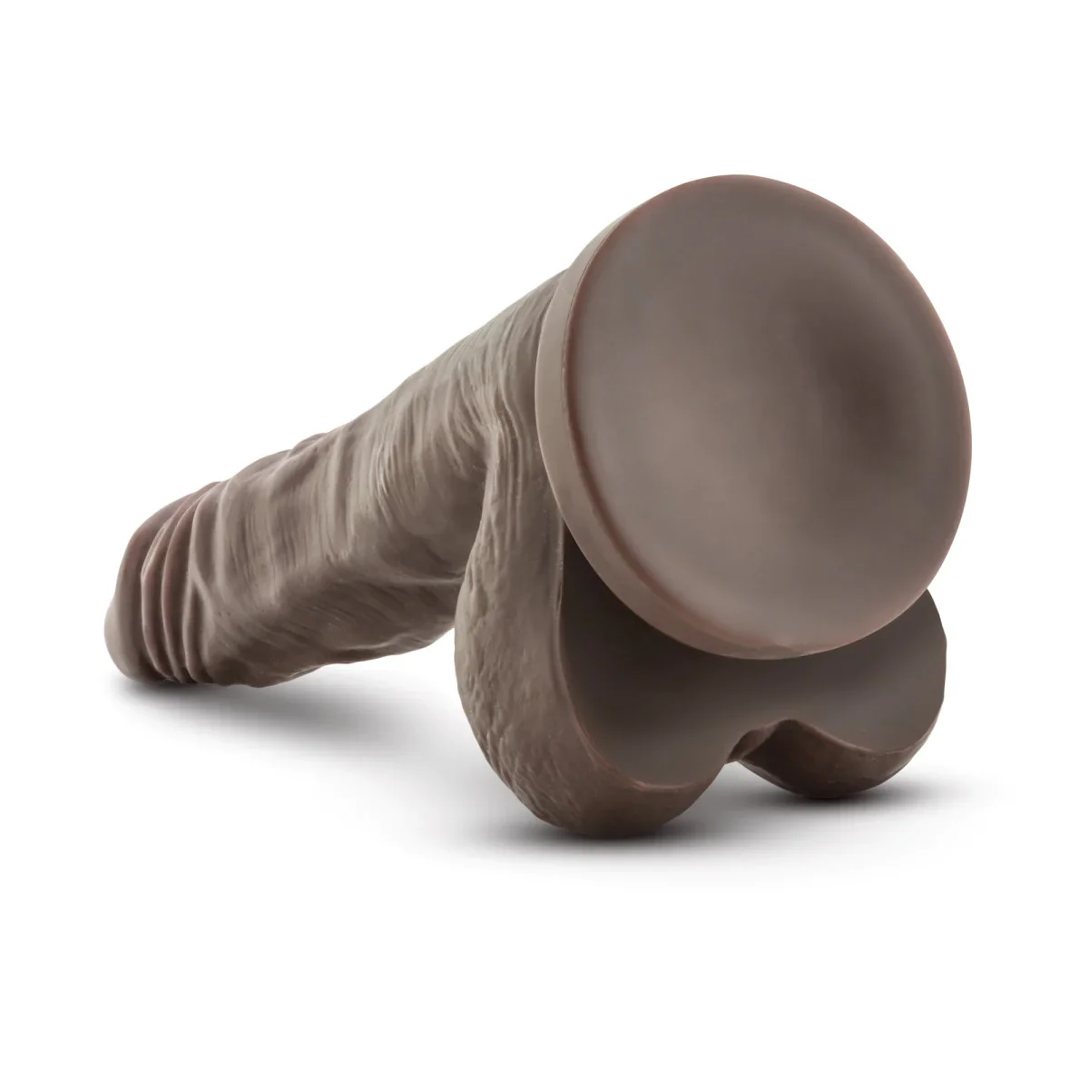Dr. Skin Realistic Cock Realistic Chocolate 8.4-Inch Long Dildo - Image 7