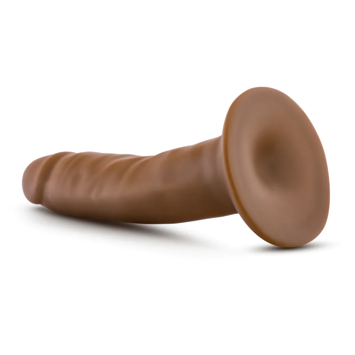 Dr. Skin Realistic Mocha 5.5-Inch Long Dildo - Image 7