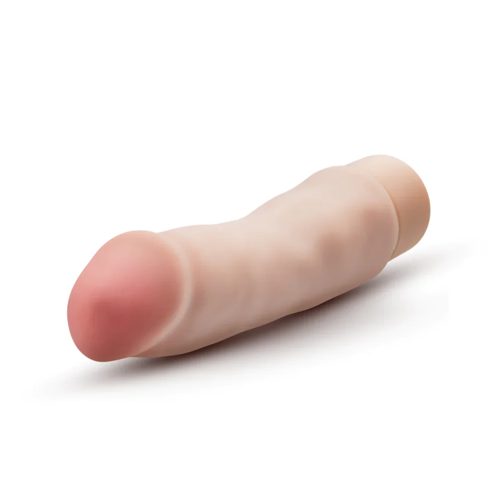 Dr. Skin Silicone Beige 7.75-Inch Long Vibrating Dildo - Image 8