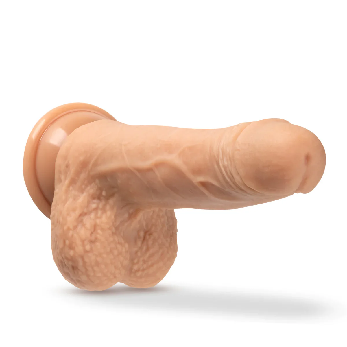 Dr. Skin Silicone Dr. Grey Vanilla 7.75-Inch Long Rechargeable Thrusting & Vibrating Dildo - Image 5