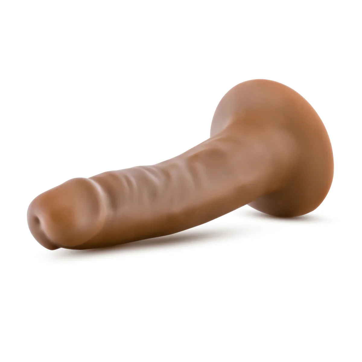 Dr. Skin Silicone Dr. Lucas Realistic Mocha 5.5-Inch Long Dildo - Image 4