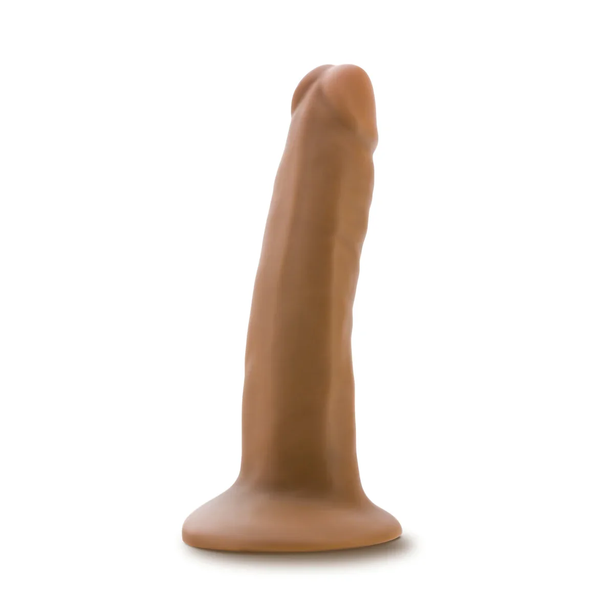 Dr. Skin Silicone Dr. Lucas Realistic Mocha 5.5-Inch Long Dildo - Image 6