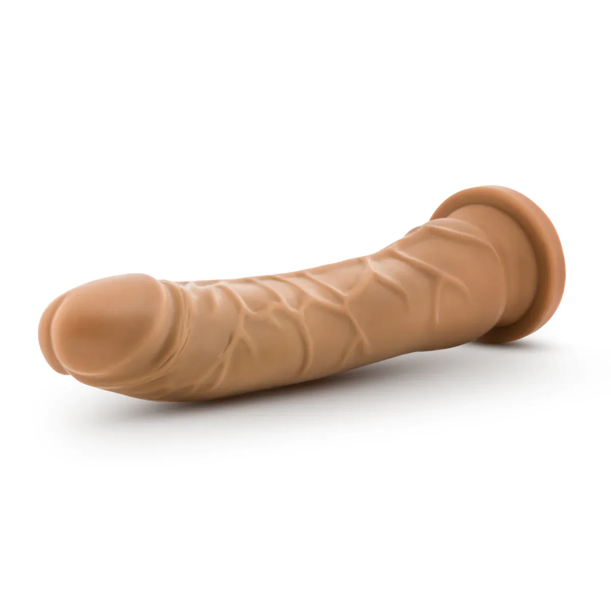 Dr. Skin Silicone Dr. Noah Realistic Mocha 8.5-Inch Long Dildo - Image 6